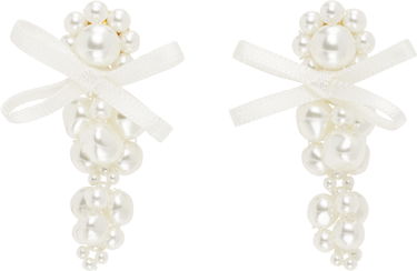 Uhani Simone Rocha Simone Rocha Petite Bow Cluster Earrings Bela | ERG545 0904, 0