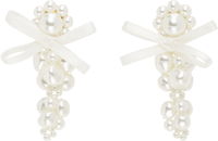 Simone Rocha Petite Bow Cluster Earrings