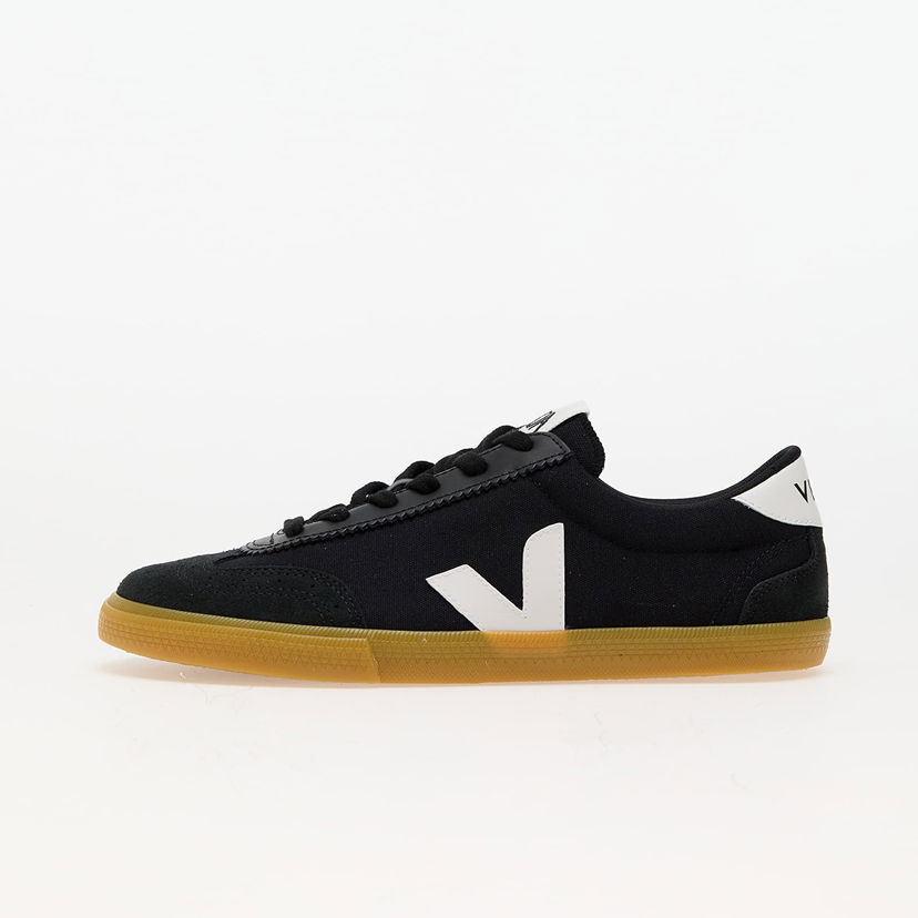 Superge in čevlji Veja Volley Canvas Black/ WHite/ Natural Črna | VO0103529B