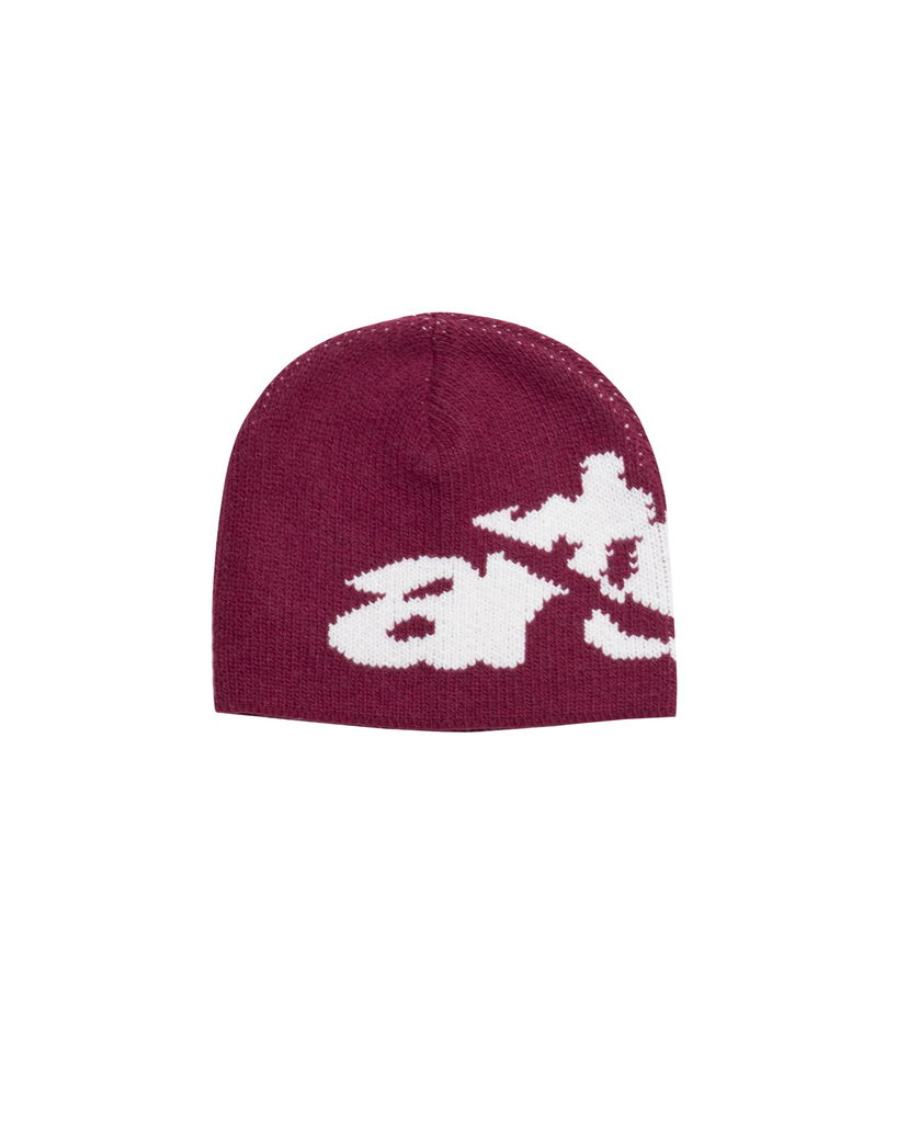 Beanie Arte Antwerp Arte Antwerp Ripped Side Beanie Bordo | AW25-154AC-BOR