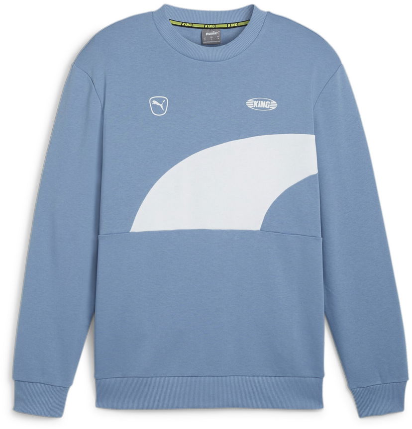 Pulover Puma KING Top Crew Sweatshirt Modra | 658987-05