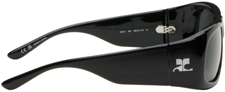 Sončna očala Courrèges Rectangular Sunglasses Črna | 224ALU013AC0006, 1