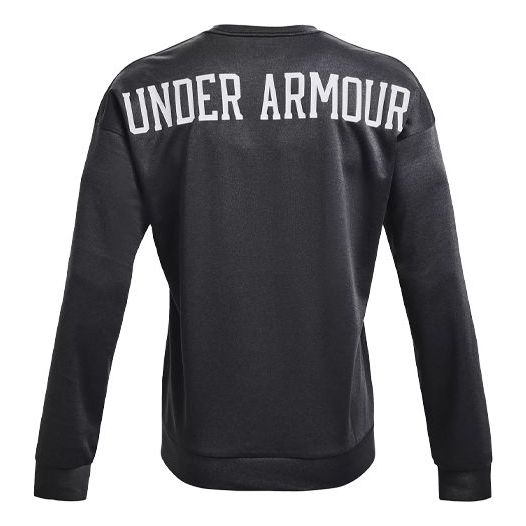 Pulover Under Armour Loose Round Neck Training Sweatshirt Črna | 1361757-001