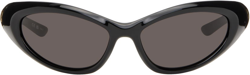 Sončna očala Balenciaga Balenciaga Sporty B Round Sunglasses Črna | BB0384S-001