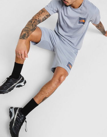 Kratke hlače The North Face Fine Box Shorts Siva | NF0A8CAYZDK1, 0