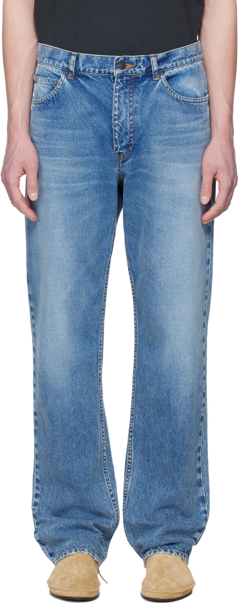 Kavbojke The Row The Row Fred Jeans Modra | 619-W3932