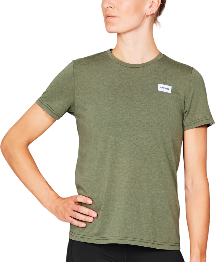 Majica Saysky Saysky Clean Motion T-Shirt Zelena | mwrss51c3005
