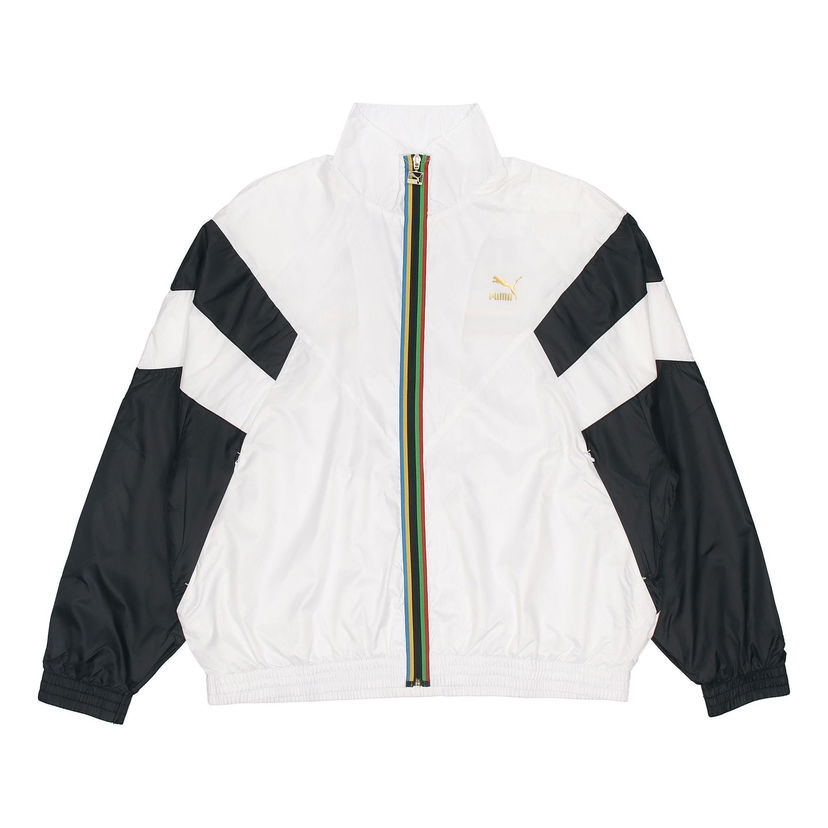 Vetrovka Puma Casual Sports Jacket Bela | 597610-02