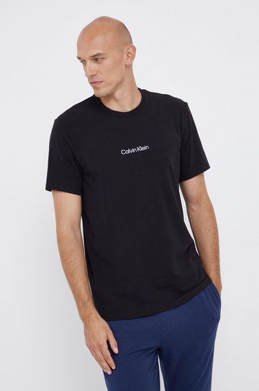 Pižame CALVIN KLEIN Pyjama Tee Črna | 000NM2170E.4890, 0