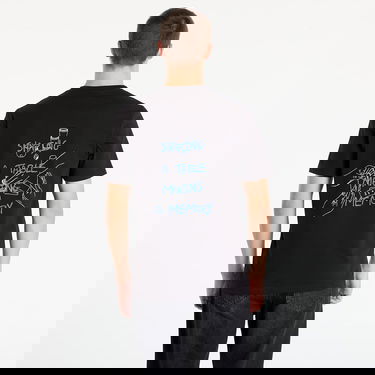 Majica Samsoe Samsoe T-shirt Sacards Cards Črna | M25400096_CLR002476, 2