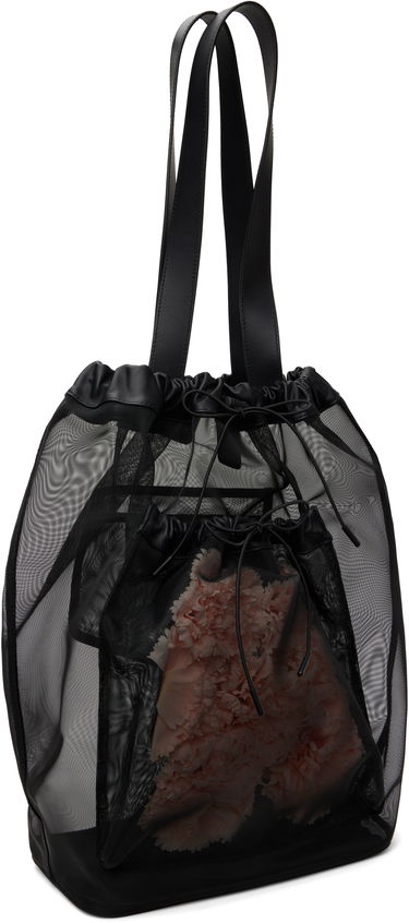 Tote bag Simone Rocha Simone Rocha Carnation Pocket Tote Črna | BAG191F 0805, 1