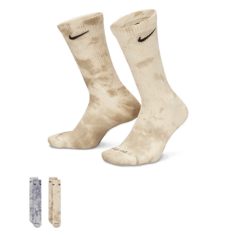 Nogavice Nike Everyday Plus (2 páry) Bež | FJ0747-908