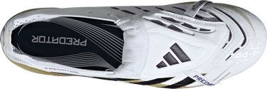 Superge in čevlji adidas Performance Predator Elite Fold-Over Tongue Artificial Grass Boots Bela | JR4771, 3