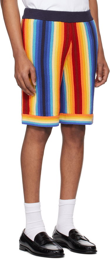 Kratke hlače Casablanca Casablanca Gradient Stripe Towelling Shorts Večbarvna | MS25-KW-924-01, 1