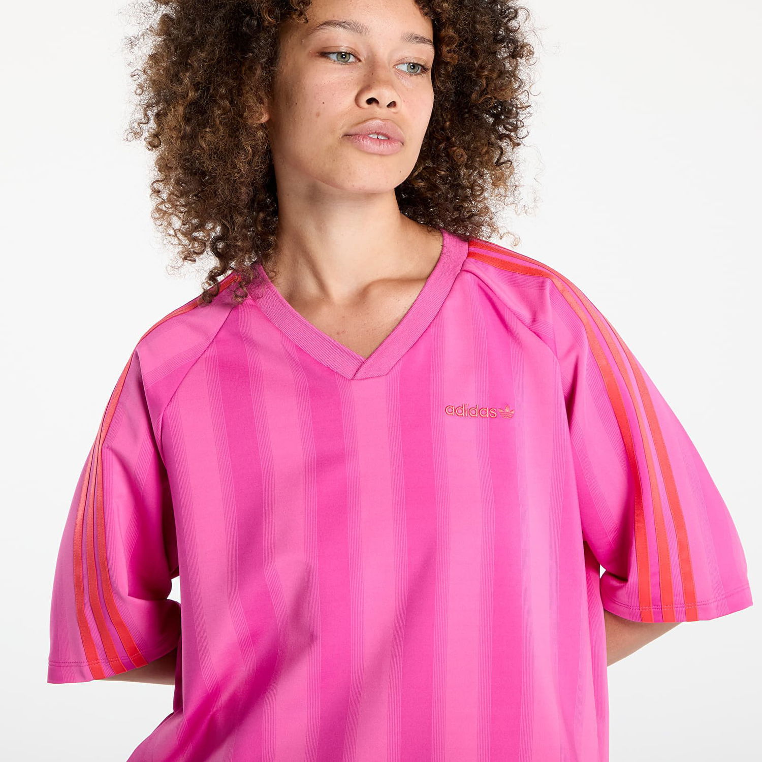 Majica adidas Performance Linear Logo Relaxed Fit T-Shirt Roza | JW6021, 1