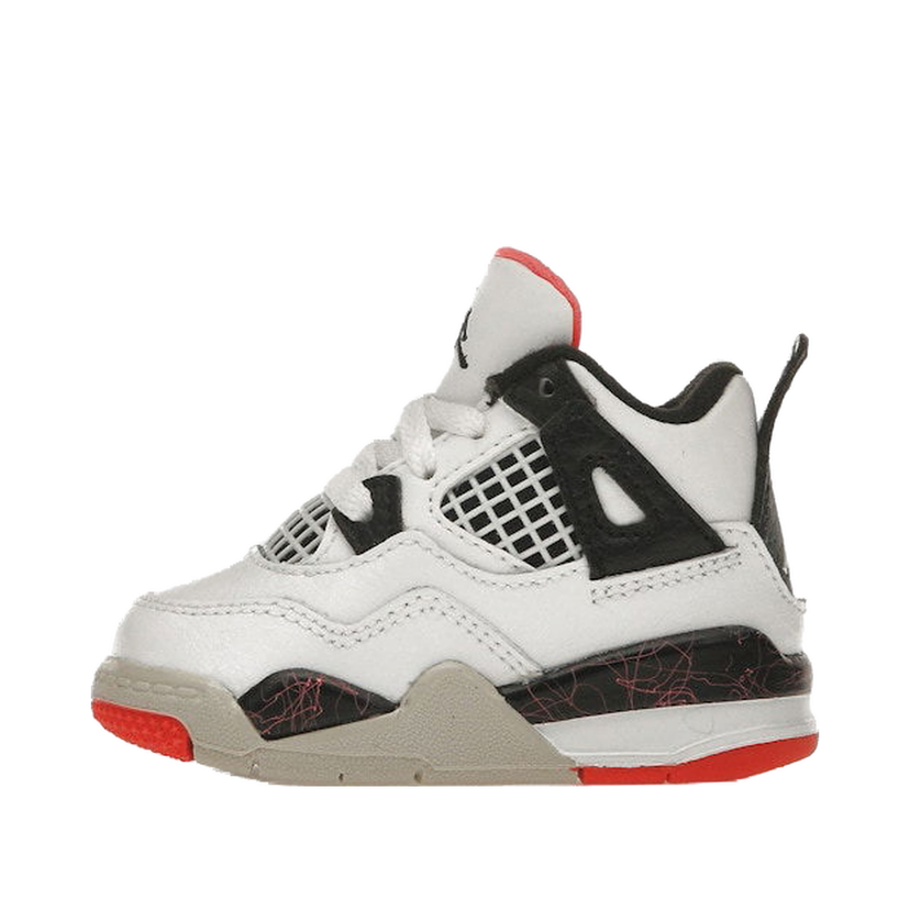 Superge in čevlji Jordan Jordan 4 Retro Flight Nostalgia Bela | BQ7670-116
