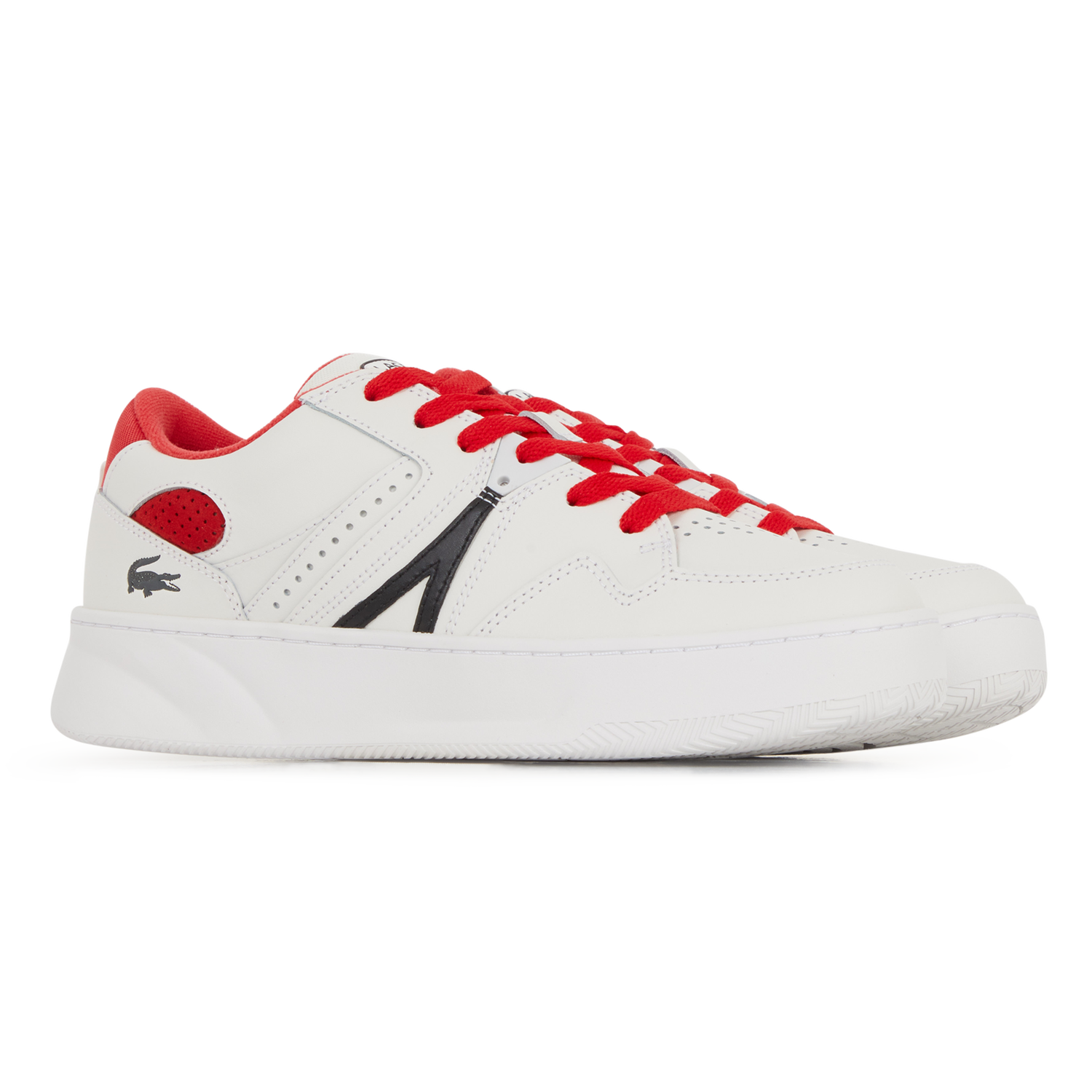 Superge in čevlji Lacoste L005 Blanc/rouge Bela | 44SMA0117-286, 1