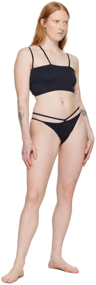 Spodnjice Baserange Nida String Bikini Bottom Črna | SWNP-PA-000, 3