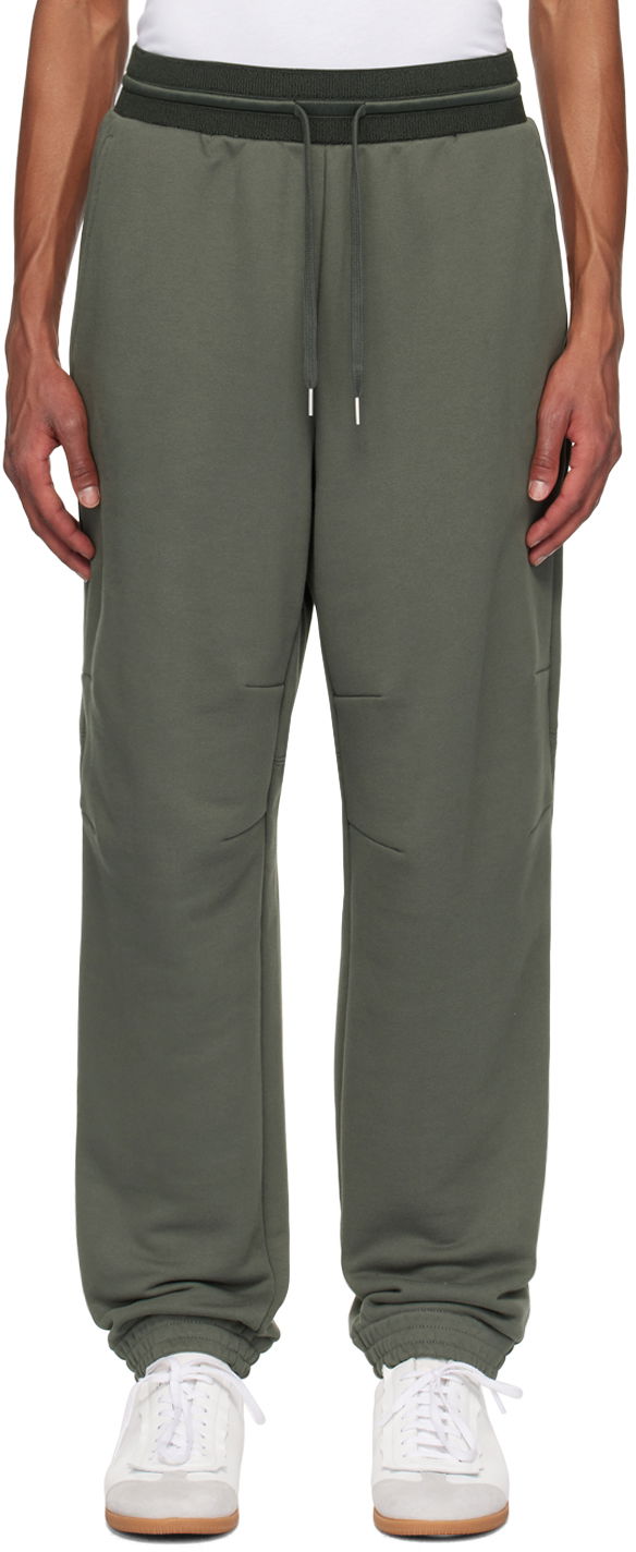 Trenirka Helmut Lang Curve Sweatpants Zelena | O07HM201, 0