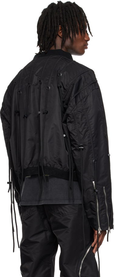 Bomber jakna Who Decides War Who Decides War String Theory Bomber Jacket Črna | 1131410002SS25, 2