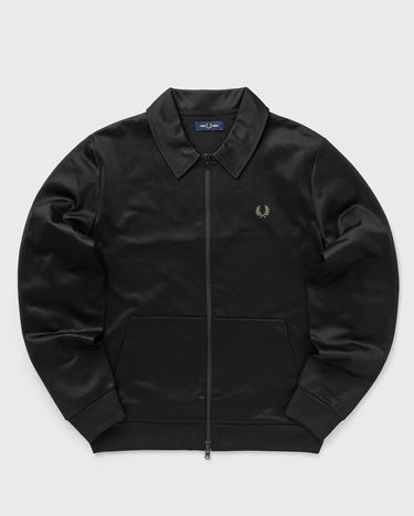 Jakna Fred Perry TAPE DETAIL COLLARED TRACK JACKET Črna | J7827-102, 0