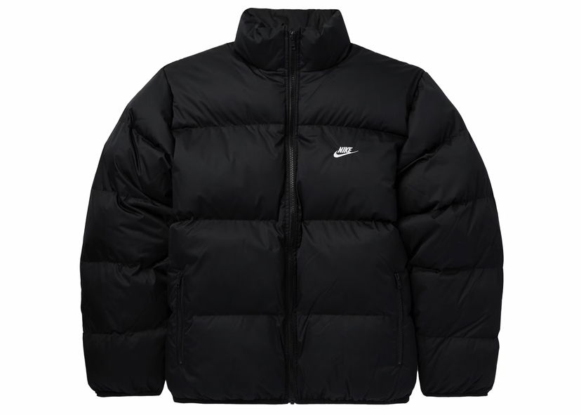 Puhovka Nike Sportswear Club Puffer Jacket Črna | FB7369-010
