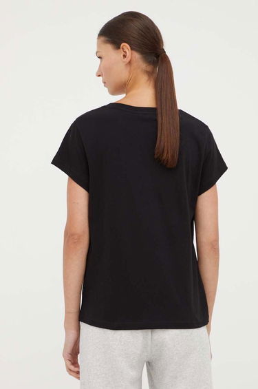 Majica Samsoe Samsoe Samsoe Samsoe SOLLY V-Neck T-Shirt Črna | F00012028, 1
