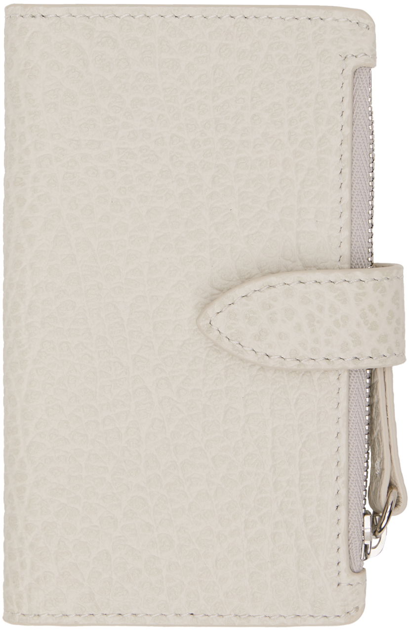Denarnica Maison Margiela Four Stitches Card Holder Bež | SA1VX0019 P4455