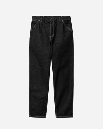 Hlače in kavbojke Carhartt WIP Simple Črna | I022947-892Y, 0