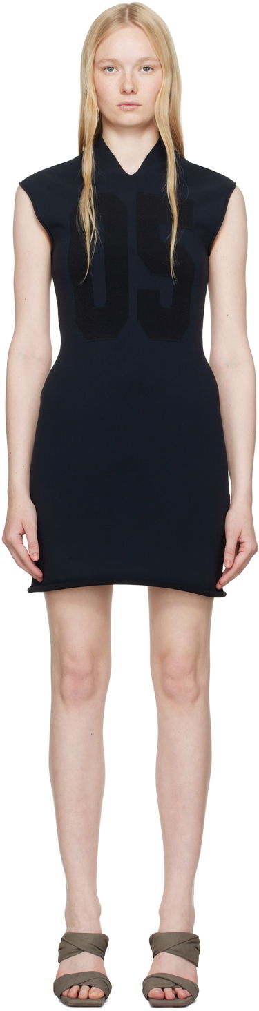 Obleke Alexander Wang Alexander Wang Compact Sporty Minidress Črna | 1KC2256020, 0