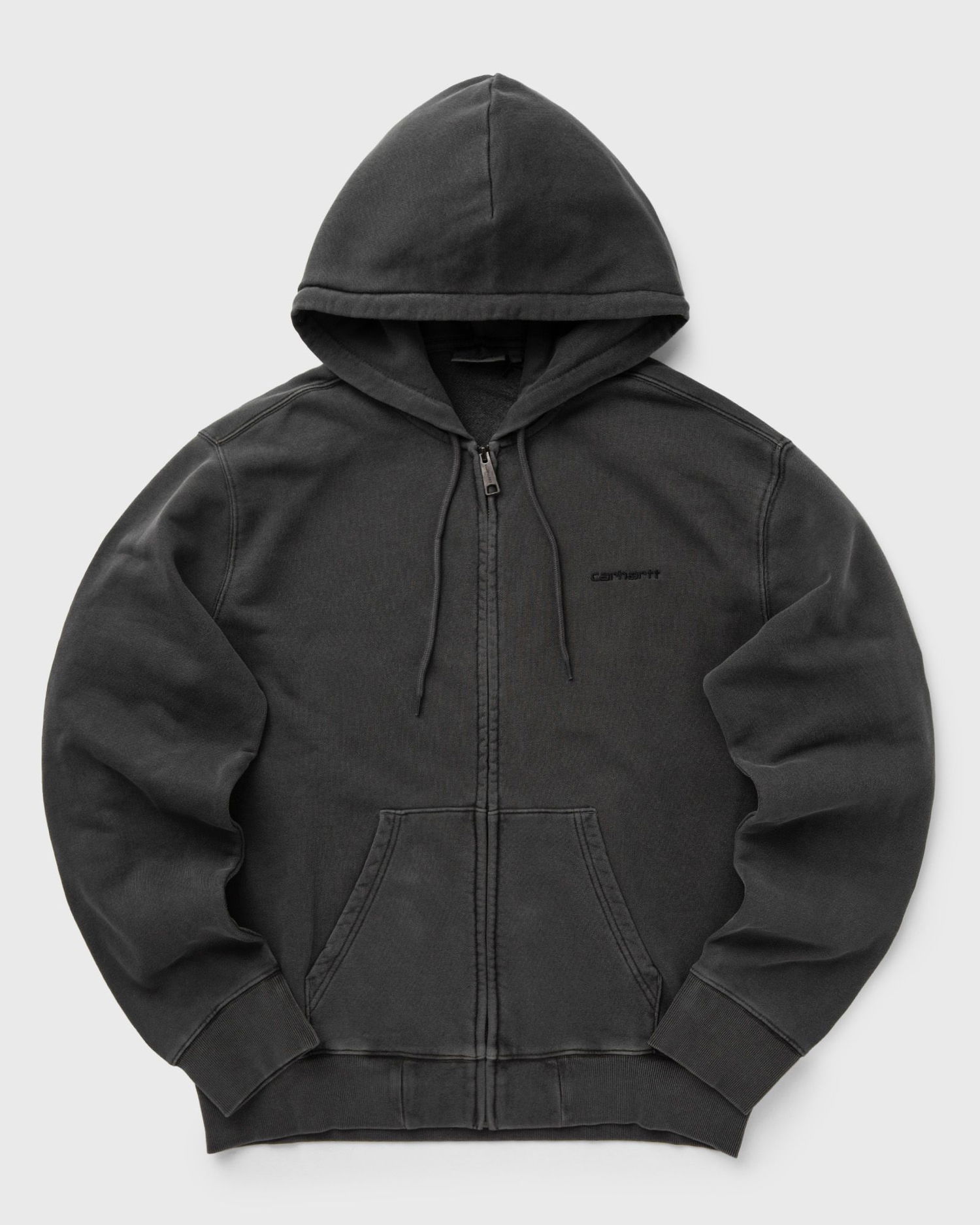Pulover Carhartt WIP Hooded Duster Script Jacket Siva | I033619-89.GD, 0