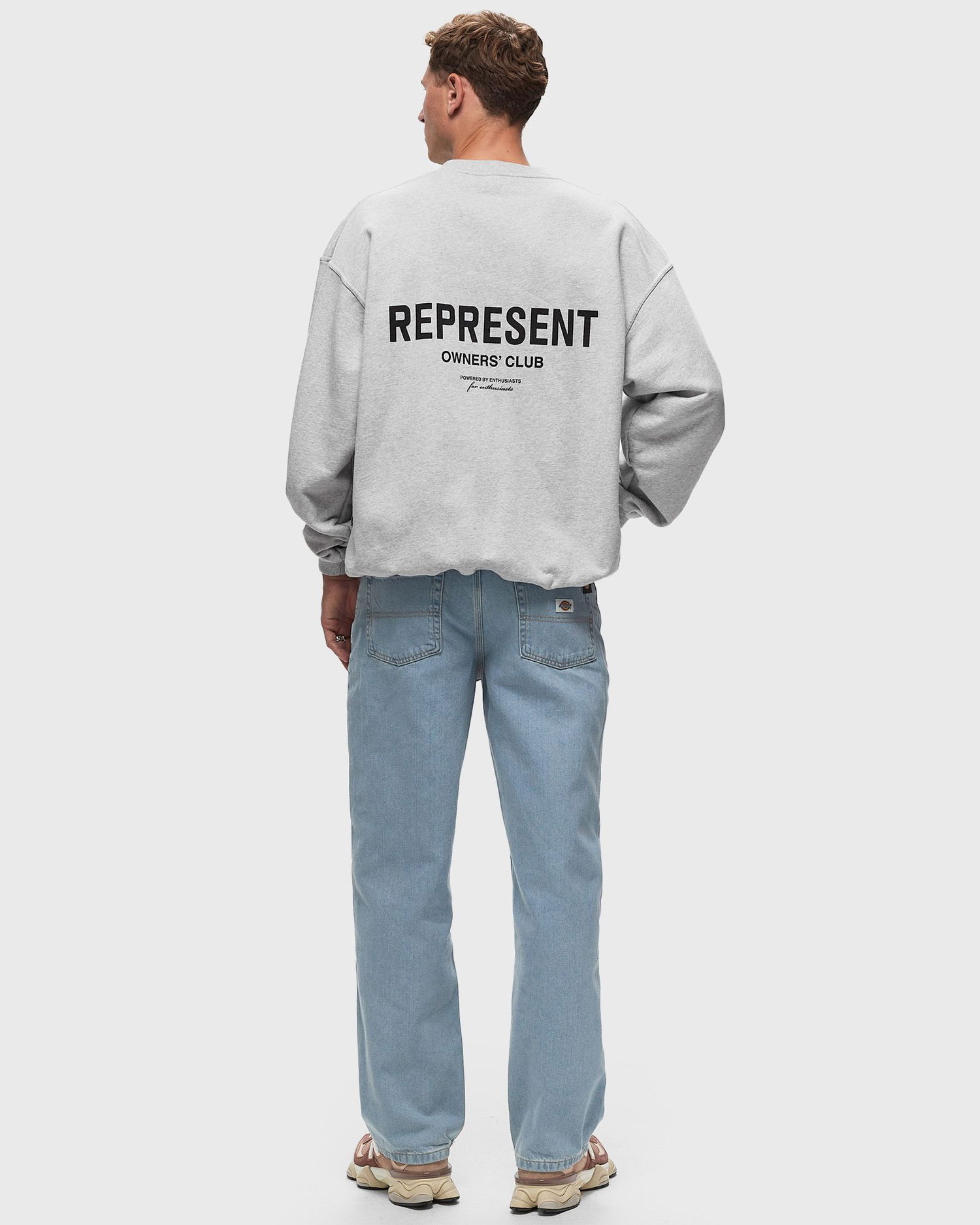 Pleteni pulover Represent Clo REPRESENT OWNERS CLUB SWEATER Siva | OCM41115-158, 1