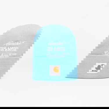 Beanie Awake NY X Carhartt WIP Un Amor Beanie Modra | AWK-CAR23-HT001-BLU, 0