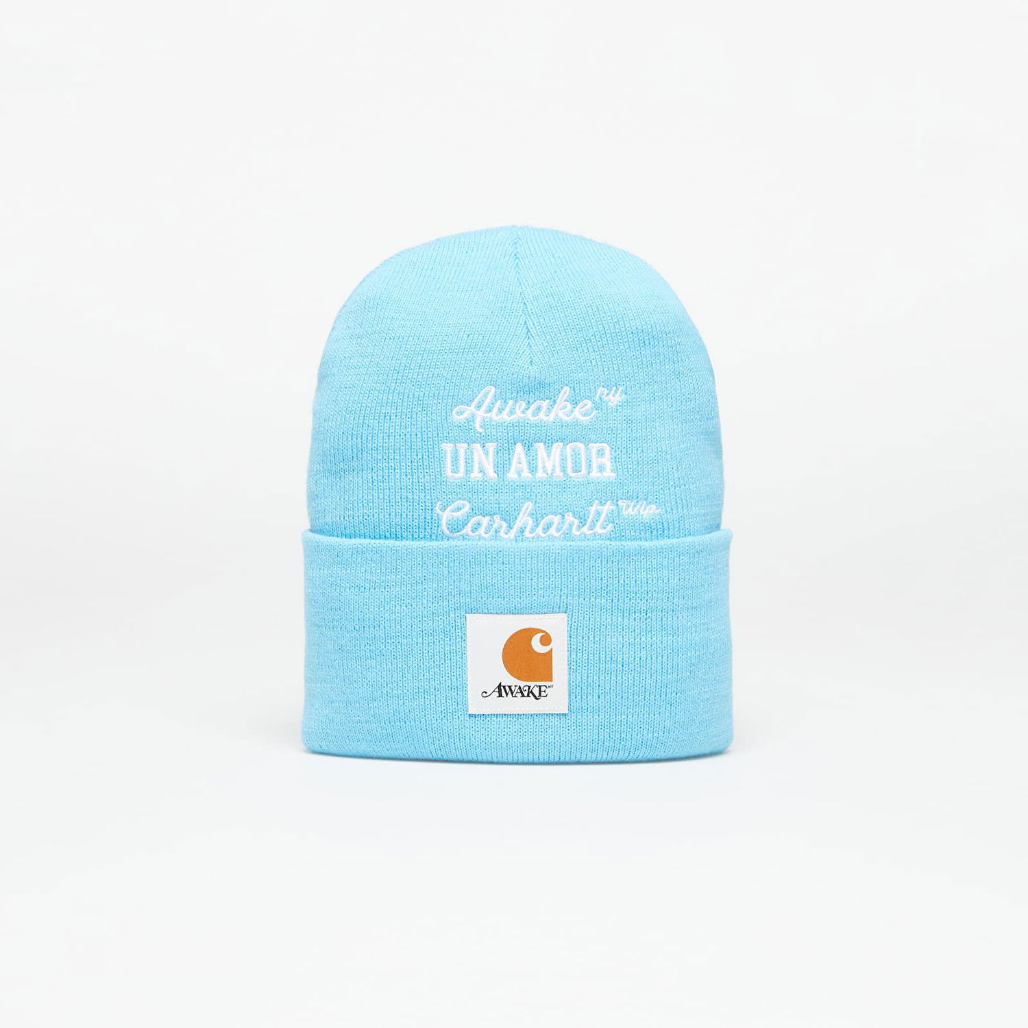 Beanie Awake NY X Carhartt WIP Un Amor Beanie Modra | AWK-CAR23-HT001-BLU, 0