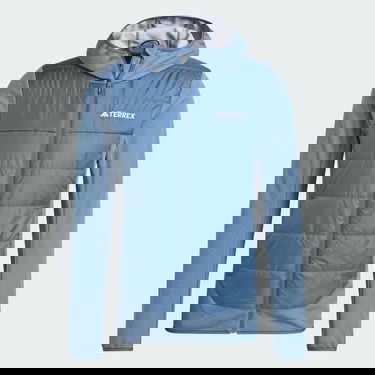 Jakna adidas Performance Terrex Multi Hybrid Insulated Hooded Jacket Modra | IS4203, 5