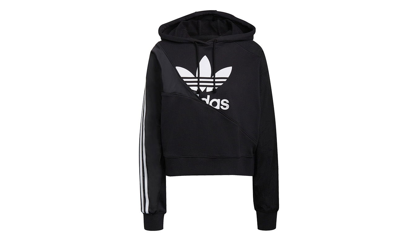 Oblačila adidas Performance Adicolor Split Trefoil Črna | HC7050, 1