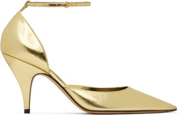 Superge in čevlji The Row The Row Liisa D'Orsay Heels Kovinski | F1543-M39, 0