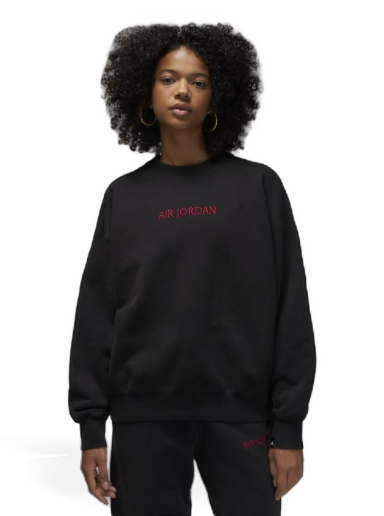 Pulover Jordan Wordmark x Crew Črna | DV6469-010