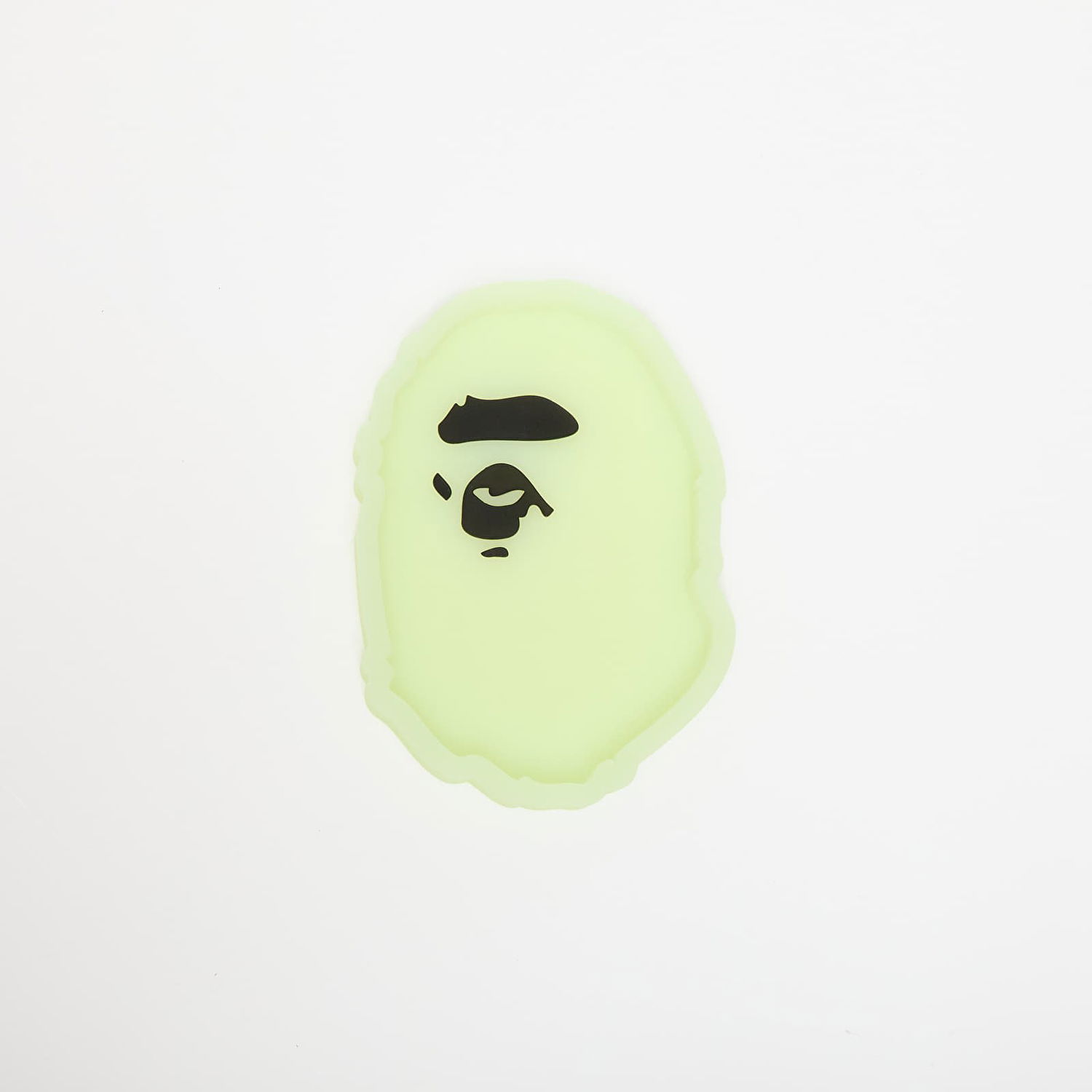 Collectibles BAPE A BATHING APE Ape Head Glow-in-the-Dark Tray Zelena | 001GDL301022MGRN, 0