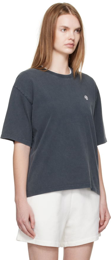 Majica Anine Bing Anine Bing Rudy Empowerment T-Shirt Siva | A-08-11068-WBL1, 1