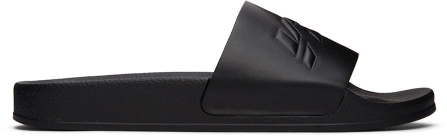 Kopalke VETEMENTS VTMNTS Rubber Pool Slides Črna | VL12FL100N, 0