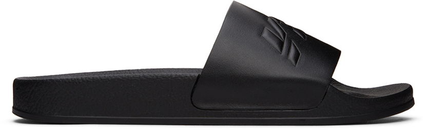 Kopalke VETEMENTS VTMNTS Rubber Pool Slides Črna | VL12FL100N