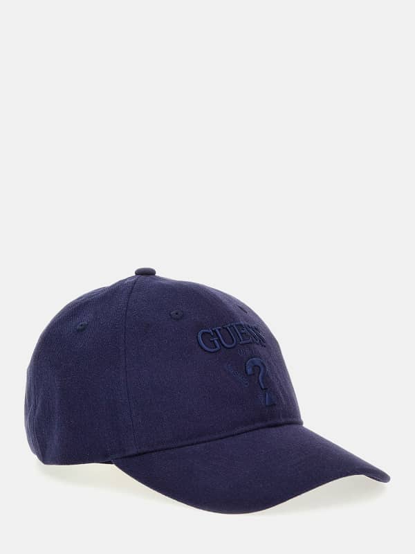 Kapa GUESS Embroidered Baseball Cap Modra | M5RZ11WO07T