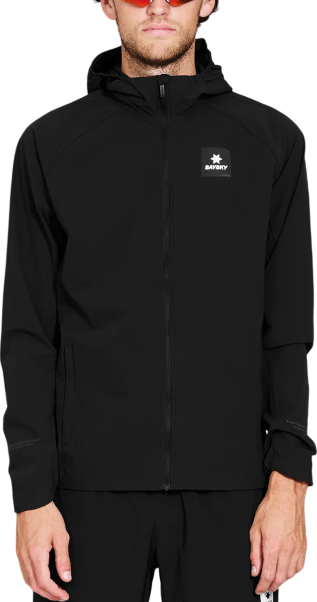 Vetrovka Saysky Saysky Clean Pace Hooded Jacket Črna | xmrja20c901
