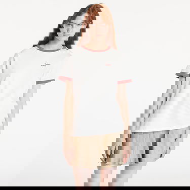 Majica Lee Ringer Tee Ecru Bela | 112355184, 0