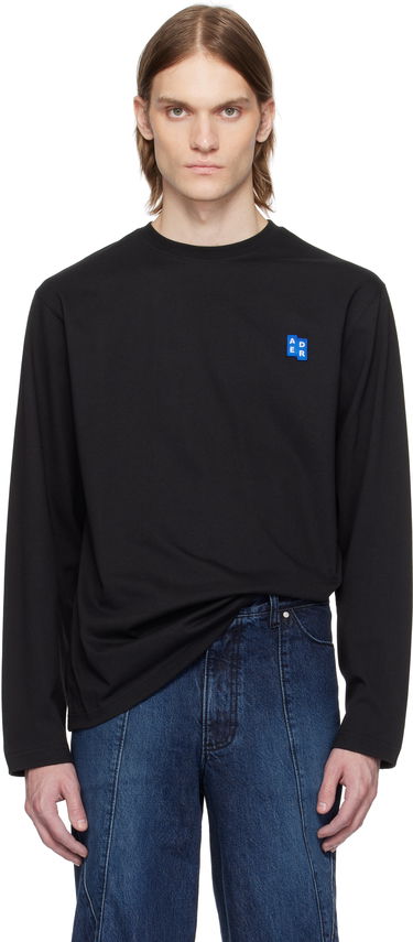 Majica ADER ERROR ADER error Sig; TRS Tag 01 Long Sleeve T-Shirt Črna | BO42FYTS0201BK, 0