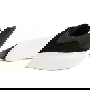 Superge in čevlji Alexander McQueen Exaggerate Sole Rough Suede Črna | 553680-WIAC8-1000, 3