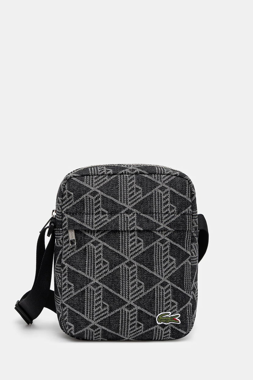 Torba za čez ramo Lacoste Lacoste Crossbody Bag Črna | NU4869NZ