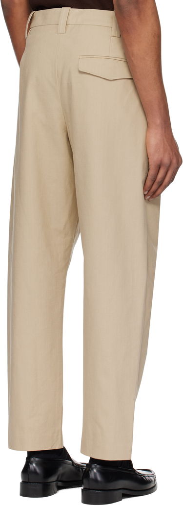 Hlače A.P.C. A.P.C. Renato Pleated Trousers Bež | COHFU-H08428, 2