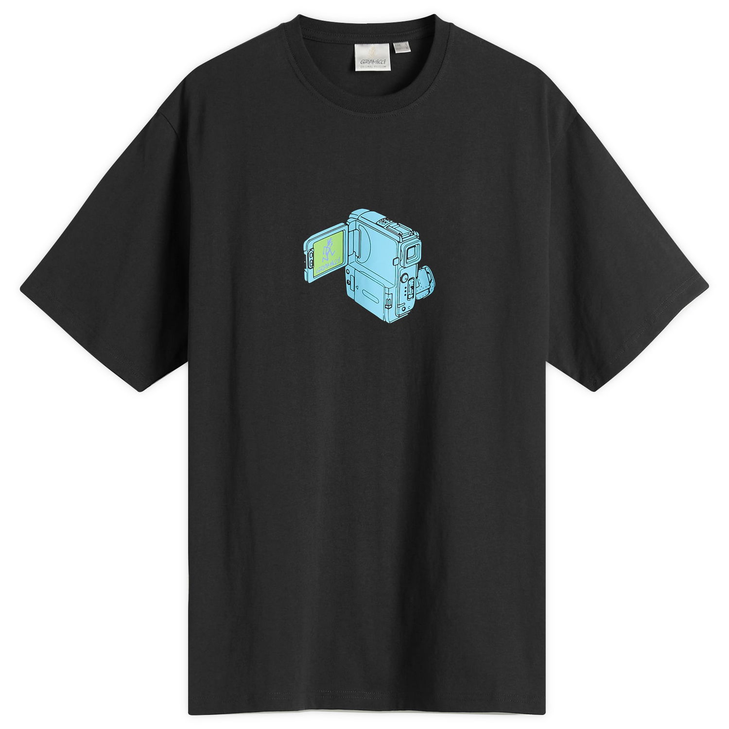 Majica GRAMICCI Gramicci Camcorder Graphic Tee Črna | G5FU-T131-VBK, 1